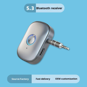 For 5.3 Audio Receiver with Aux Port Hands-free Car Amplifier Speaker Adapter for Universal Fitment